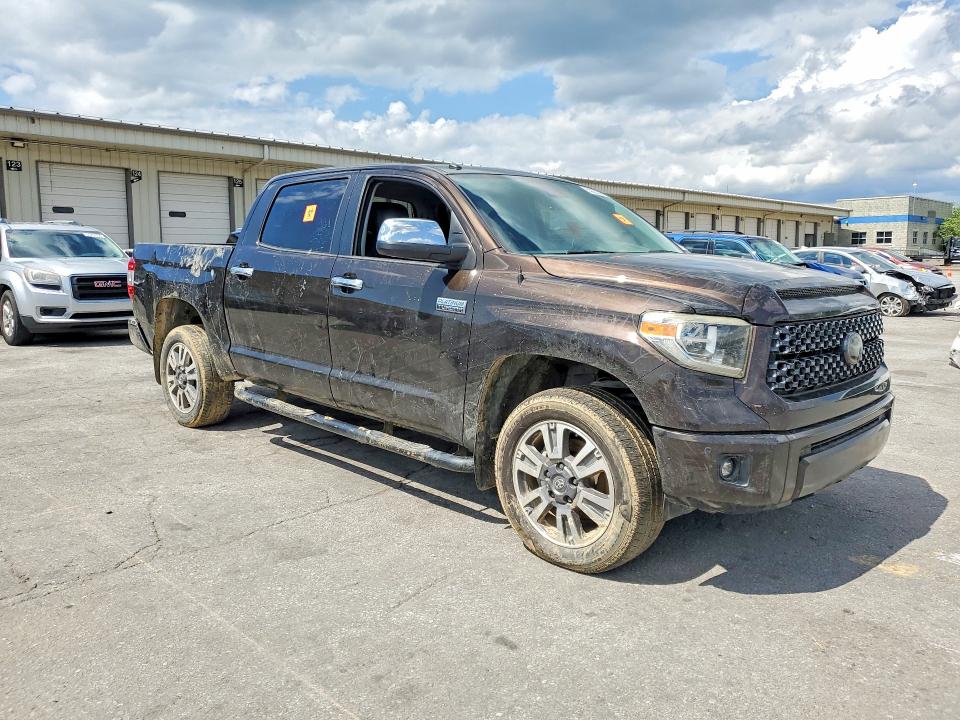 2018 Toyota Tundra VIN 5TFAW5F1XJX710645 COPART salvage auction — WATER/FLOOD, Id - Salvage Certificate Of Title, sold $125 on 2026-07-23 (photo 4)