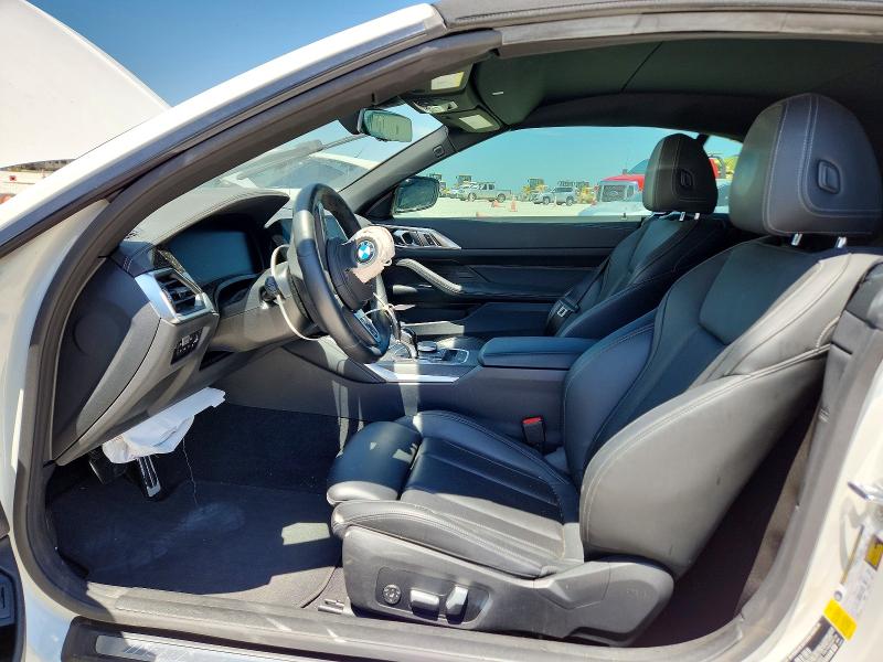 2022 BMW VIN WBA23AT09NCK47022 COPART salvage auction — FRONT END, Tx - Salvage Vehicle Title, sold $70 on 2026-07-09 (photo 7)