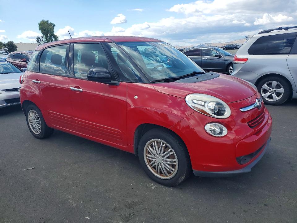 2016 Fiat 500 VIN ZFBCFAAH4GZ038300 COPART salvage auction — MECHANICAL, Ca - Dis/Dlr/Exp App For Dup Clean, sold $525 on 2026-07-08 (photo 4)