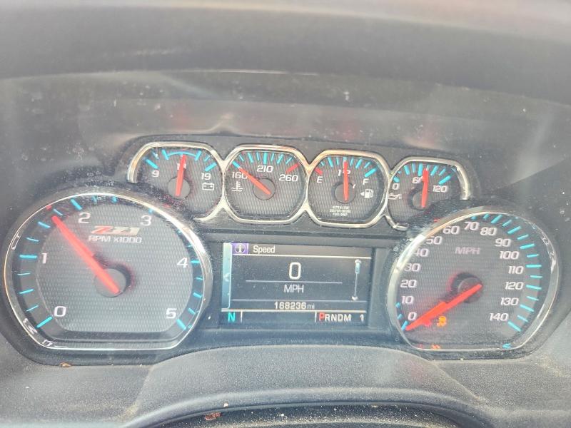 2015 Chevrolet Silverado 3500 VIN 1GC4K0E81FF606634 COPART salvage auction — FRONT END, Tx - Salvage Vehicle Title, sold $6,800 on 2026-07-09 (photo 9)