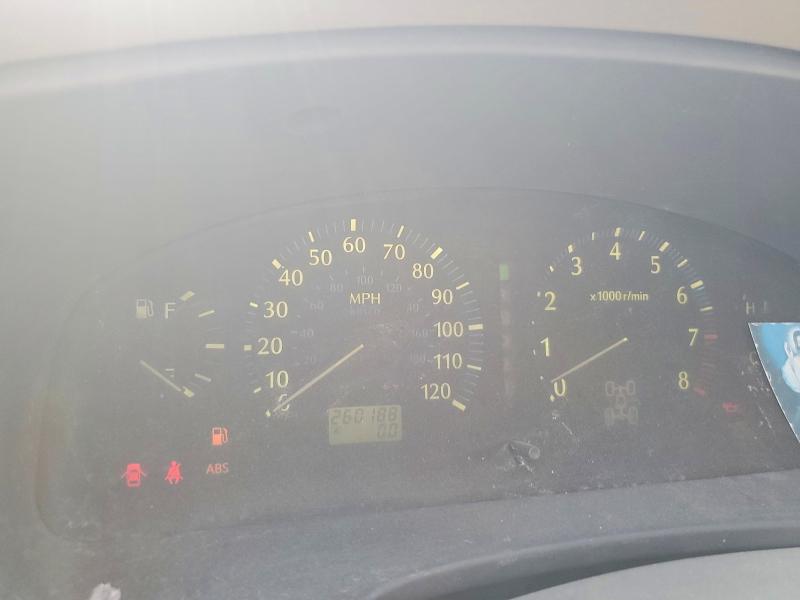 2001 Infiniti Qx4 VIN JNRDR07Y11W102652 COPART salvage auction — FRONT END, Id - Salvage Certificate Of Title, sold $400 on 2026-07-20 (photo 9)