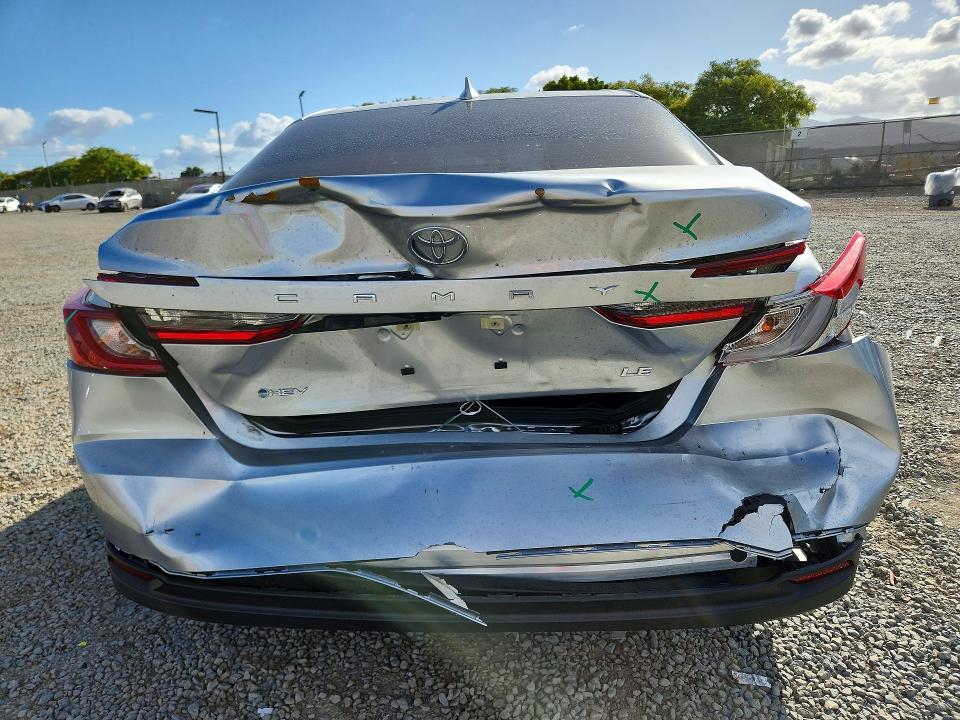 2026 Toyota Camry VIN 4T1DAACK3TU728552 COPART salvage auction — REAR END, Ca - Salvage Certificate, sold $12,100 on 2026-07-02 (photo 6)