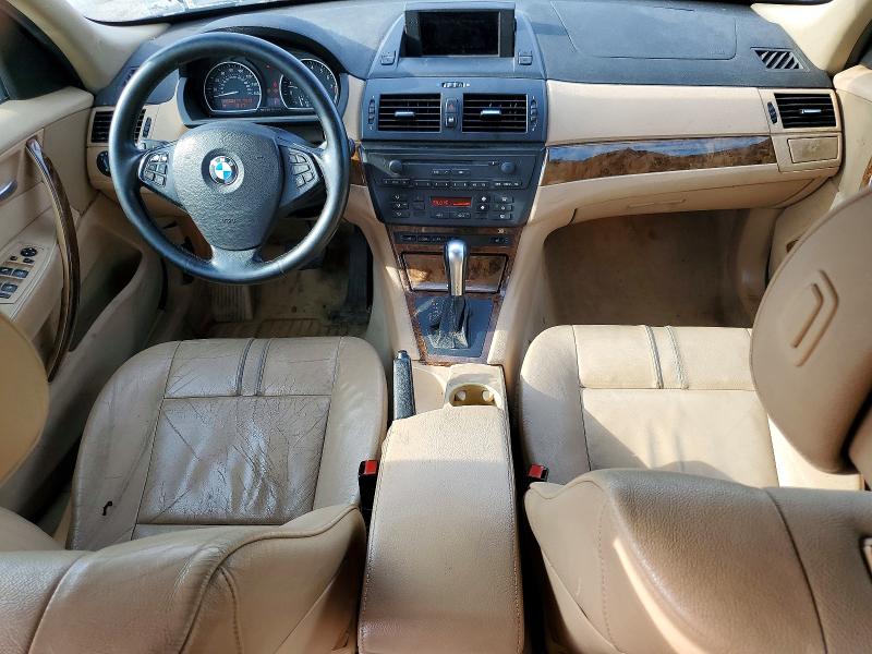 2008 BMW X3 VIN WBXPC93498WJ17208 COPART salvage auction — FRONT END, NY - MV-907A SALVAGE CERTIFICATE, sold $325 on 2026-07-14 (photo 8)