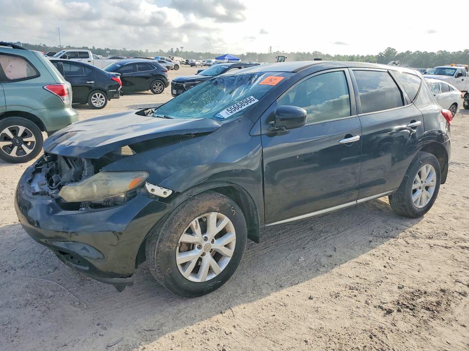 2012 Nissan VIN JN8AZ1MU1CW122255 COPART salvage auction — FRONT END, Tx - Salvage Vehicle Title, sold $150 on 2026-07-28 (photo 1)