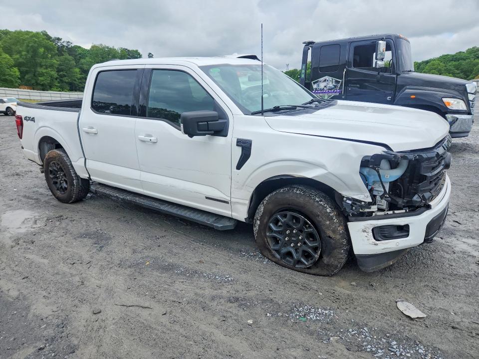 2024 Ford F-150 VIN 1FTFW3LD1RFA49436 COPART salvage auction — FRONT END, Nc - Salvage Certificate Of Title, sold $18,100 on 2026-07-29 (photo 4)