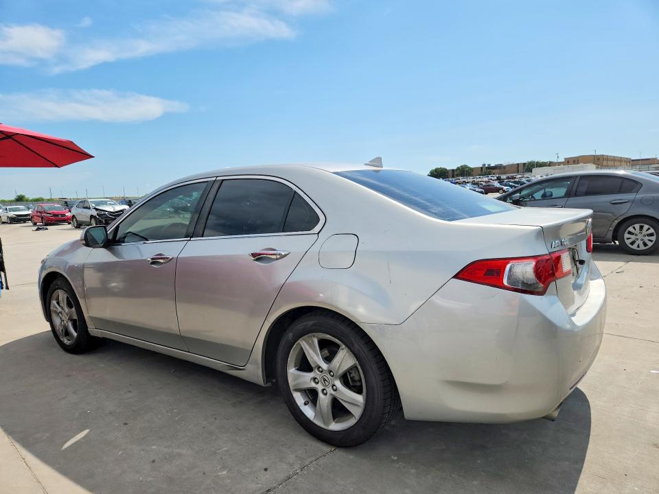 2010 Acura Tsx VIN JH4CU2F67AC028885 COPART salvage auction — SIDE, TX - SALVAGE VEHICLE TITLE (P), sold $300 on 2026-07-23 (photo 2)