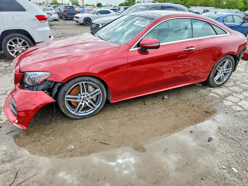 2018 Mercedes-benz E-klasse VIN WDD1J6FB3JF015755 COPART salvage auction — REAR END, Wv - Salvage Certificate, sold $5,300 on 2026-07-17 (photo 1)