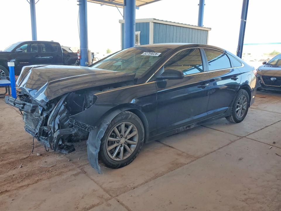 2019 Hyundai Sonata VIN 5NPE24AF2KH753271 COPART salvage auction — FRONT END, Az - Cert Of Title - Salvage, sold $1,300 on 2026-07-02 (photo 1)