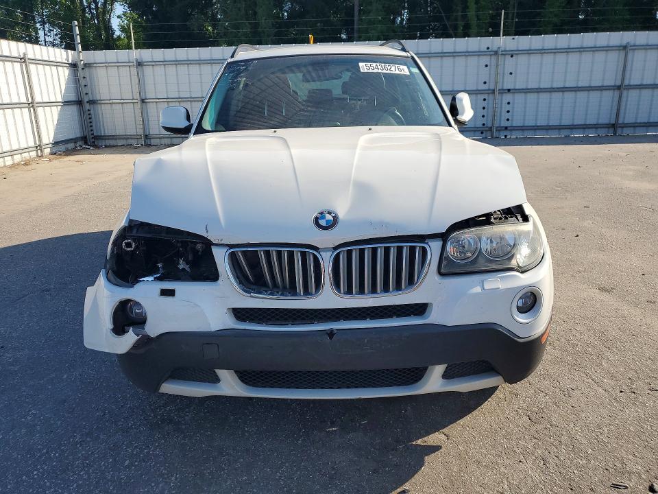 2010 BMW X3 VIN WBXPC9C44AWJ36013 COPART salvage auction — REAR END, Nc - Salvage Certificate Of Title, sold $250 on 2026-07-28 (photo 5)