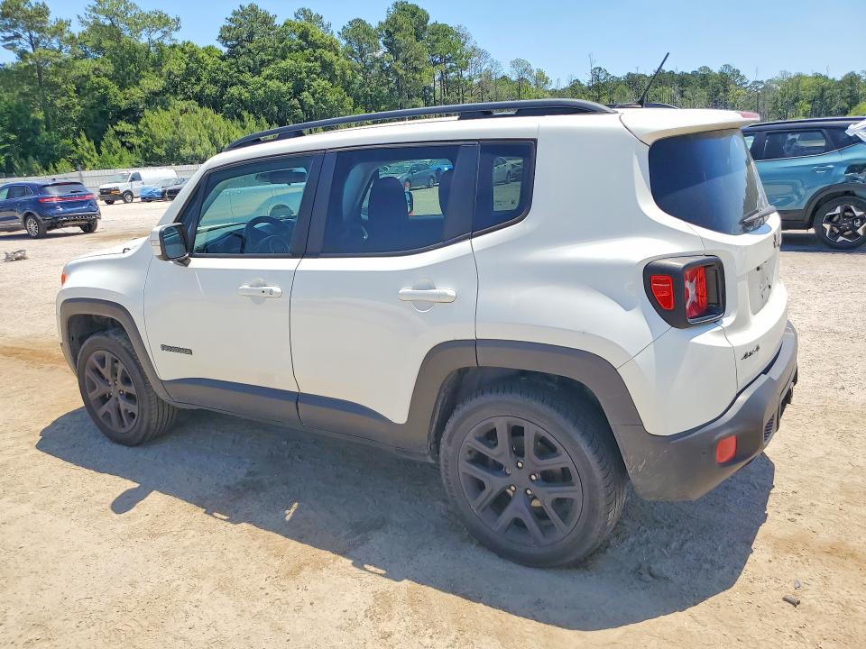 2017 Jeep Renegade VIN ZACCJBBB7HPG45433 COPART salvage auction — REAR END, SC - CERT OF TITLE-SALVAGE, sold $1,000 on 2026-07-08 (photo 2)