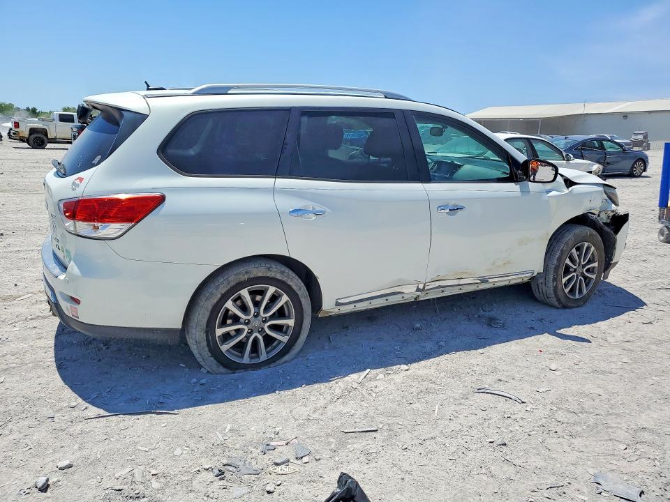 2013 Nissan Pathfinder VIN 5N1AR2MM1DC637868 COPART salvage auction — FRONT END, Tn - Salvage Certificate, sold $650 on 2026-07-09 (photo 3)