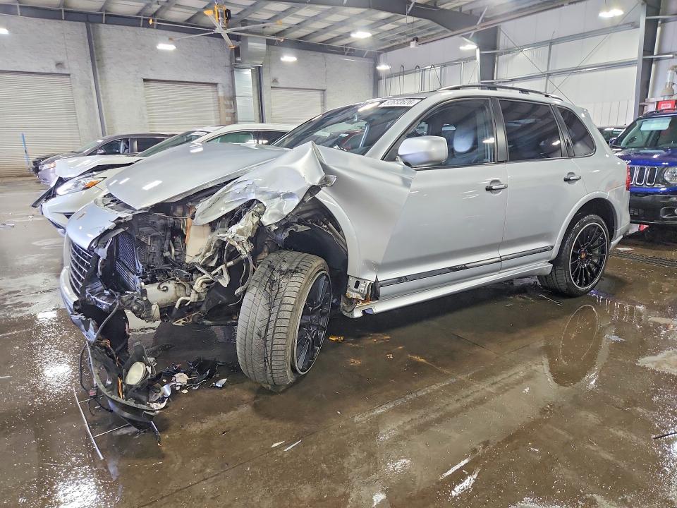 2009 Porsche Cayenne VIN WP1AD29P89LA62986 COPART salvage auction — FRONT END, Mn - Cert Of Title-Salvage, sold $650 on 2026-07-09 (photo 1)