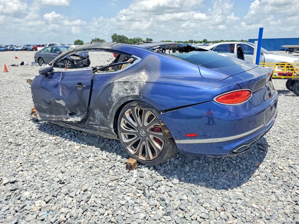 2023 Bentley Continental VIN SCBCG2ZG6PC008362 COPART salvage auction — Burn Engine, Tx - Nonrepairable Title, sold $13,100 on 2026-07-28 (photo 2)