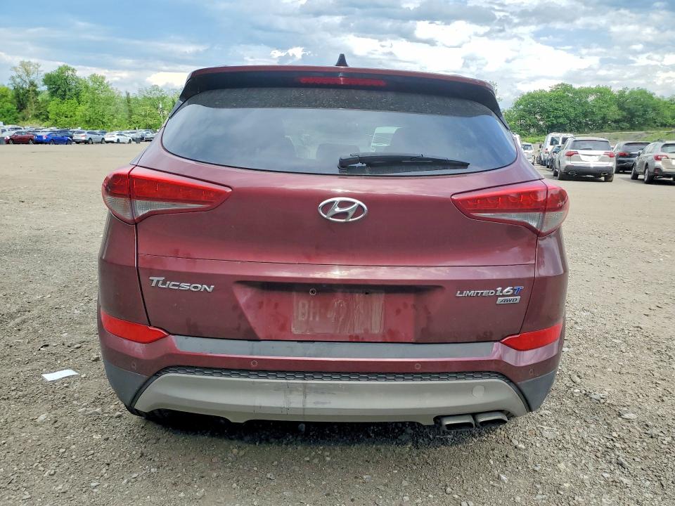 2017 Hyundai Tucson VIN KM8J3CA27HU370438 COPART salvage auction — SIDE, Ct - Cert Of Title-Salvage, sold $3,050 on 2026-07-07 (photo 6)