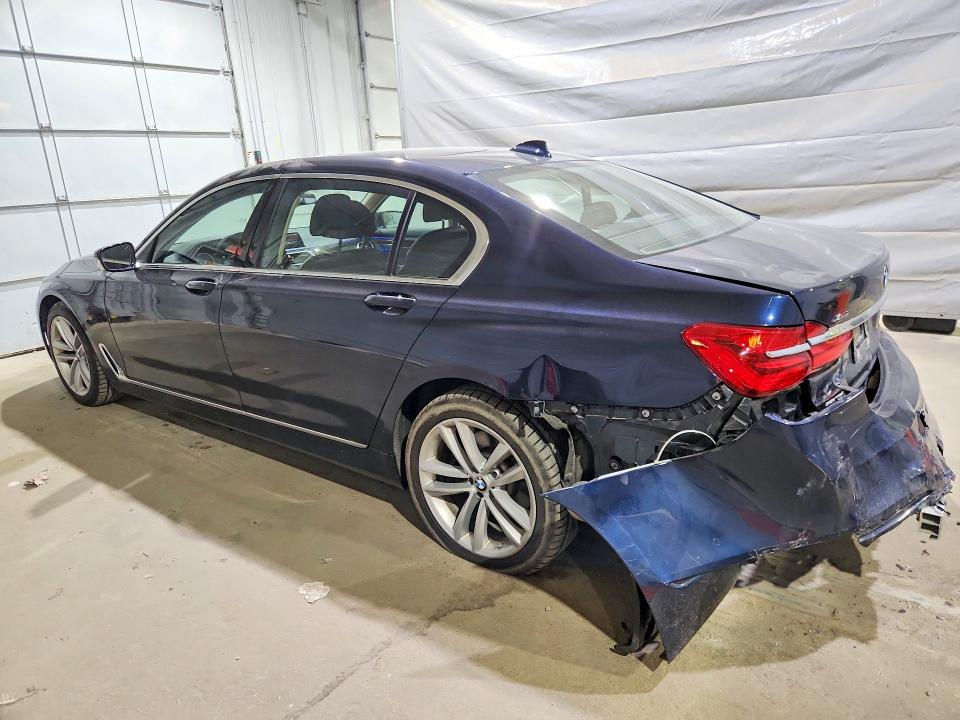 2019 BMW 7 series VIN WBA7F2C56KB240528 COPART salvage auction — REAR END, NH - CERT OF TITLE-SALVAGE, sold $9,800 on 2026-09-01 (photo 2)