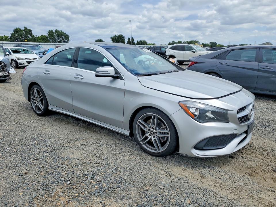 2018 Mercedes-benz Cla-klasse VIN WDDSJ4EB2JN538118 COPART salvage auction — MECHANICAL, Ca - Salvage Certificate, sold $3,300 on 2026-07-14 (photo 4)