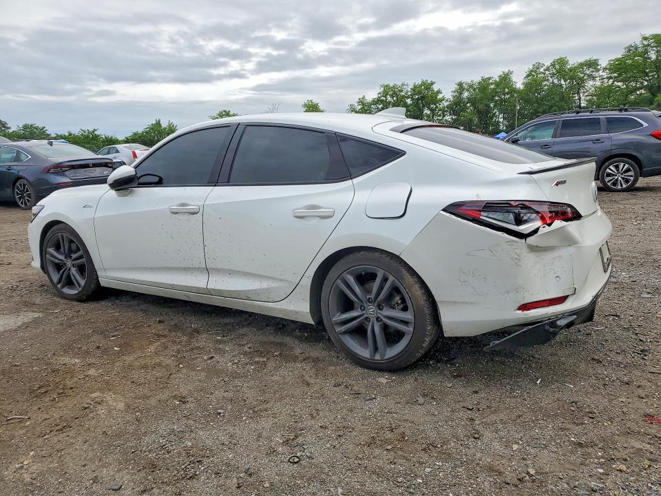 2024 Acura Integra VIN 19UDE4H66RA023617 COPART salvage auction — SIDE, Md - Cert Of Salvage > 75% Damage, sold $9,200 on 2026-07-28 (photo 2)