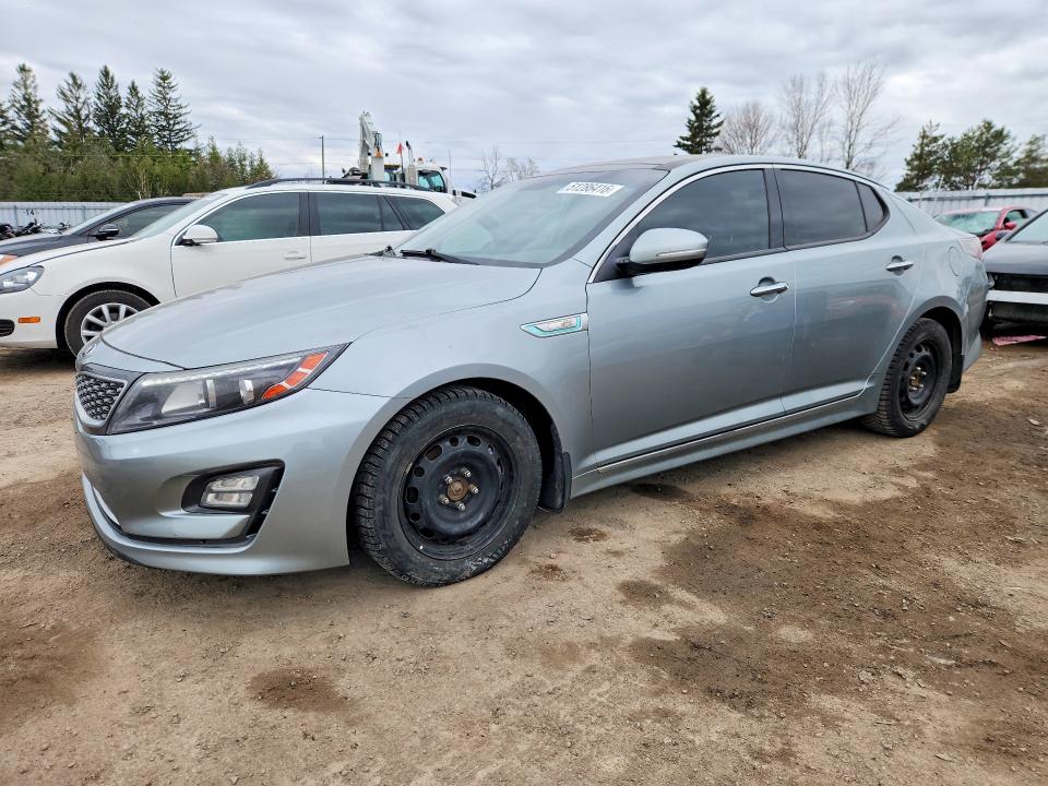 2016 Kia VIN KNAGN4AD3G5095642 COPART salvage auction — REAR END, ON - PERMIT NO BRAND - UNFIT, sold $2,250 on 2026-07-07 (photo 1)