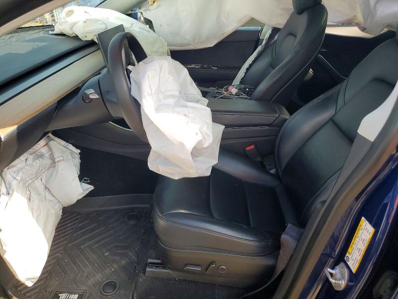 2021 Tesla Model y VIN 5YJYGDEE2MF061593 COPART salvage auction — FRONT END, Nj - Cert Of Title-Salvage, sold $5,800 on 2026-07-20 (photo 7)