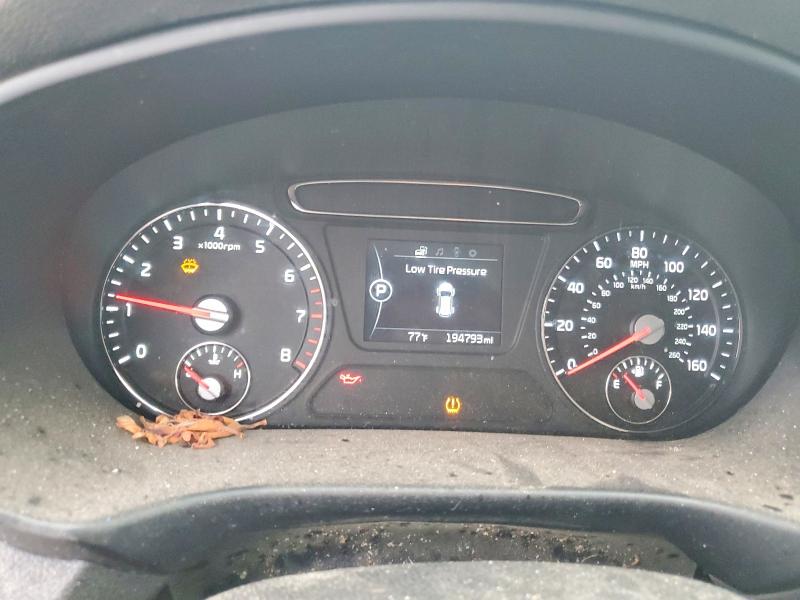 2016 Kia Sorento VIN 5XYPG4A56GG002495 COPART salvage auction — MECHANICAL, Tx - Certificate Of Title, sold $1,250 on 2026-07-09 (photo 9)