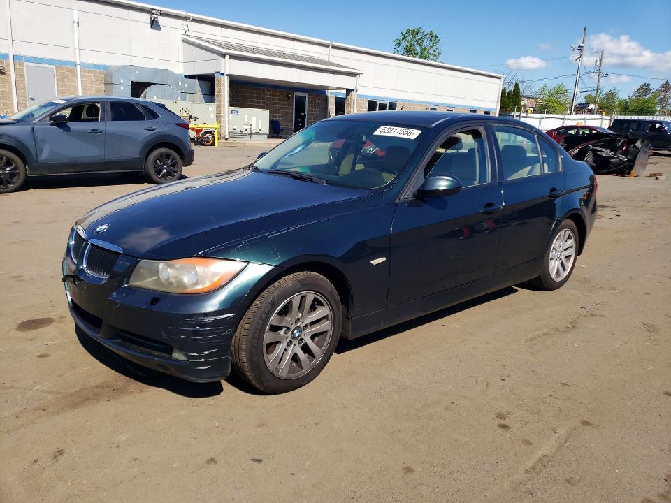 2007 BMW 3er VIN WBAVC73567KP33159 COPART salvage auction — SIDE, Ct - Cert Of Title-Salvage, sold $450 on 2026-07-10 (photo 1)