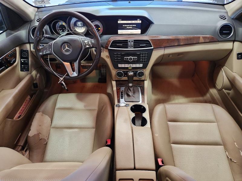 2012 Mercedes-benz C class VIN WDDGF8BB1CR228301 COPART salvage auction — MINOR DENT/SCRATCHES, Va - Certificate Of Title, sold $1,750 on 2026-07-14 (photo 8)
