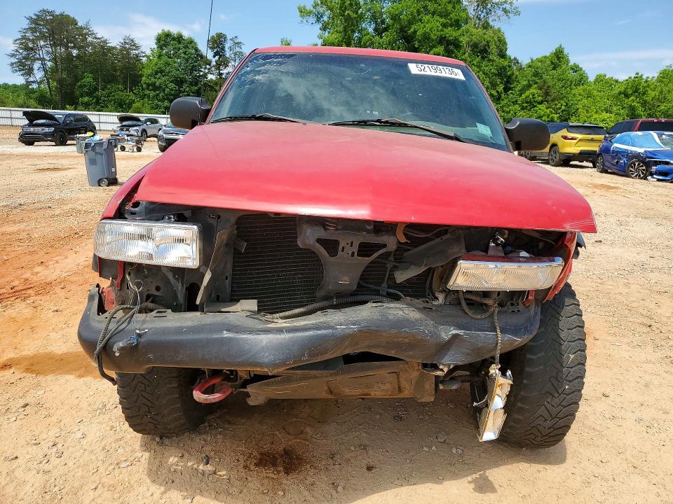 1999 Chevrolet S-10 pickup VIN 1GCCT19W0X8160523 COPART salvage auction — FRONT END, NC - SALVAGE CERTIFICATE OF TITLE, sold $850 on 2026-07-06 (photo 5)