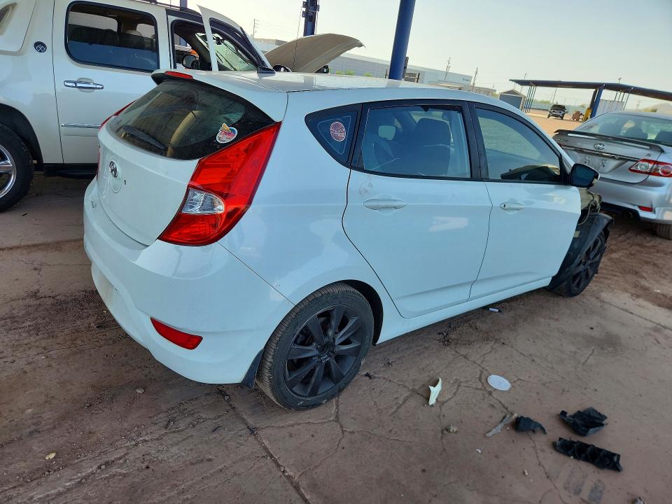 2013 Hyundai Accent VIN KMHCU5AE0DU096571 COPART salvage auction — FRONT END, MT - CERTIFICATE OF TITLE, sold $400 on 2026-07-30 (photo 3)