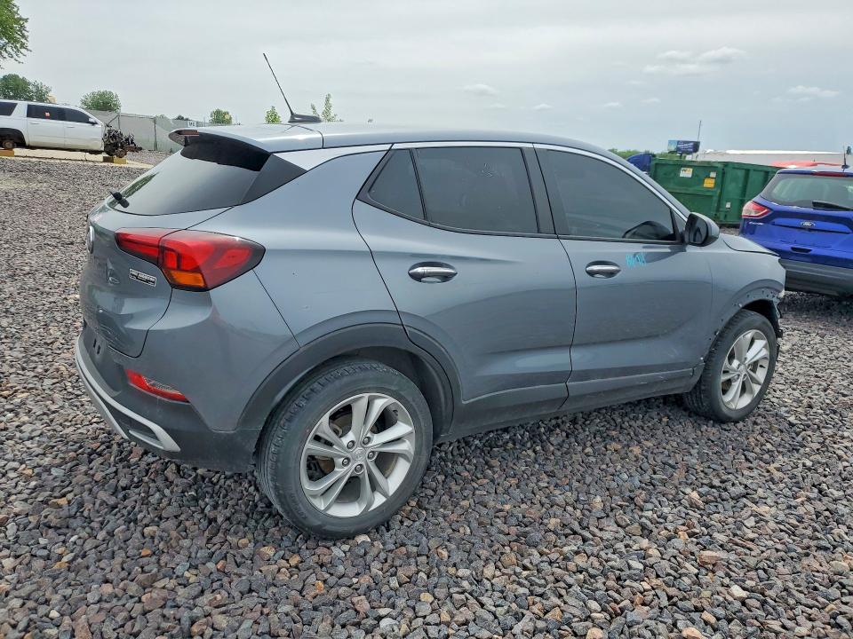 2022 Buick Encore VIN KL4MMBS29NB112186 COPART salvage auction — FRONT END, In - Cert Of Title-Salvage Title, sold $175 on 2026-07-21 (photo 3)