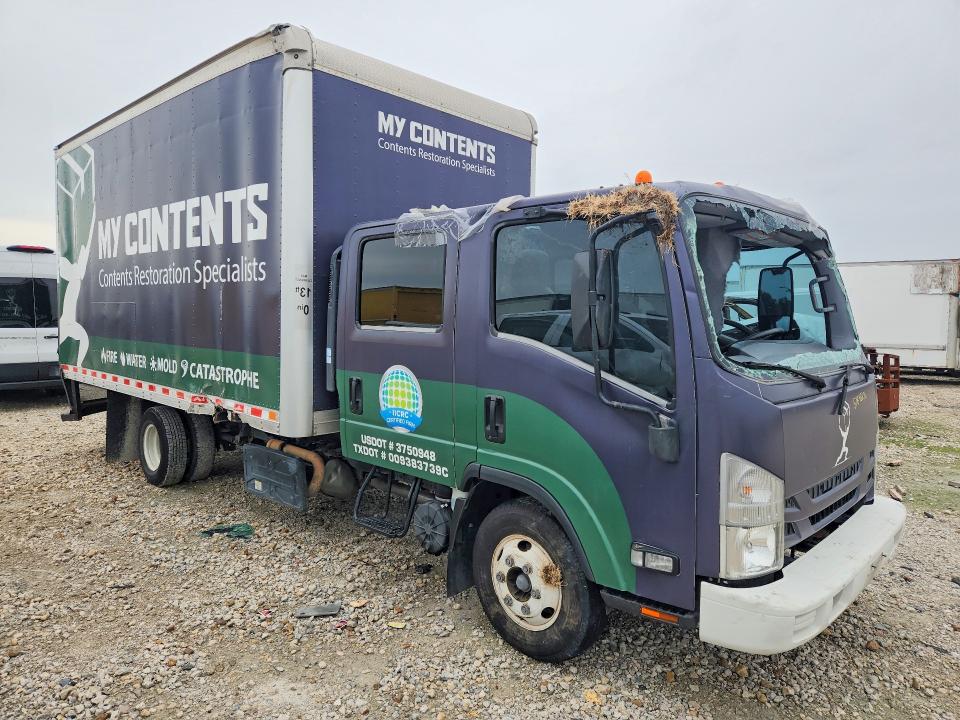 2020 Isuzu Npr VIN JALC4J164L7010549 COPART salvage auction — ROLLOVER, Tx - Salvage Vehicle Title, sold $7,700 on 2026-07-22 (photo 4)
