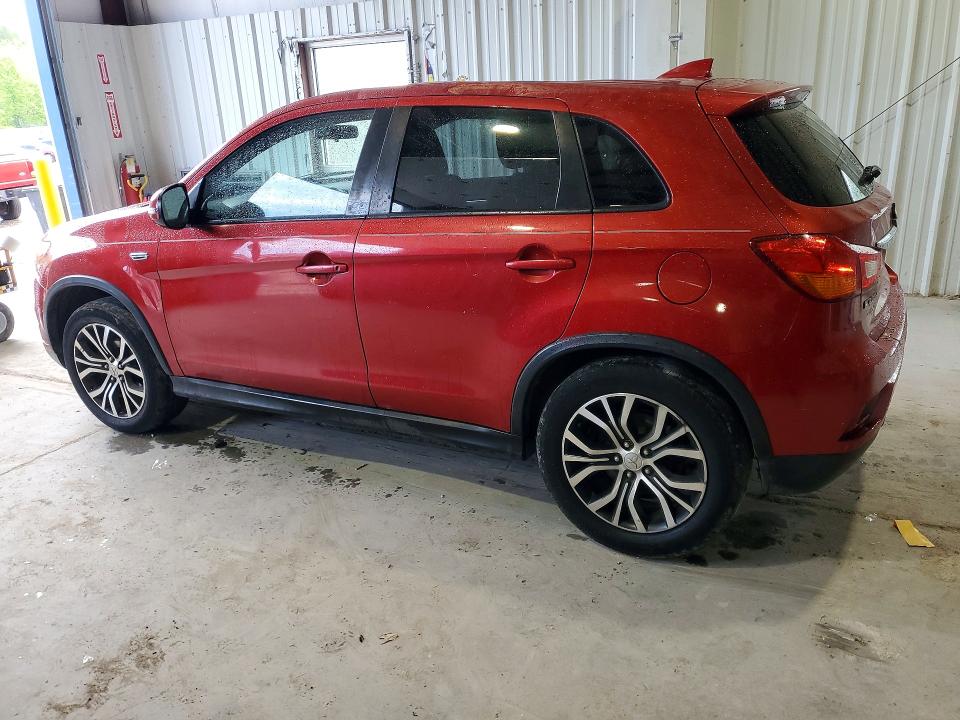 2018 Mitsubishi Outlander VIN JA4AP3AU8JU024151 COPART salvage auction — ROLLOVER, Pa - Cert Of Title, sold $3,350 on 2026-07-02 (photo 2)