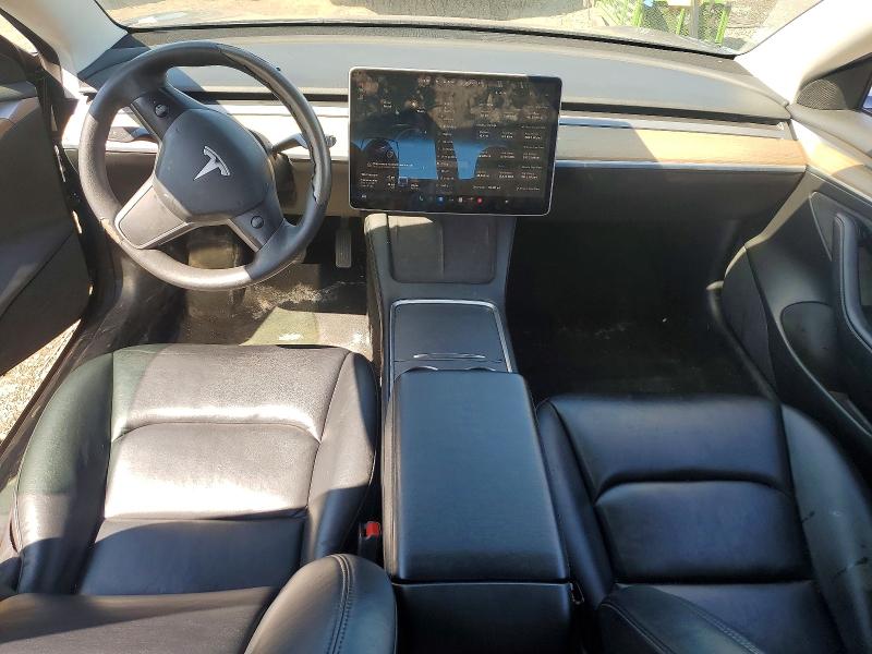 2022 Tesla Model 3 VIN 5YJ3E1EA1NF189868 COPART salvage auction — FRONT END, Mi - Certificate Of Title, sold $2,650 on 2026-07-24 (photo 8)