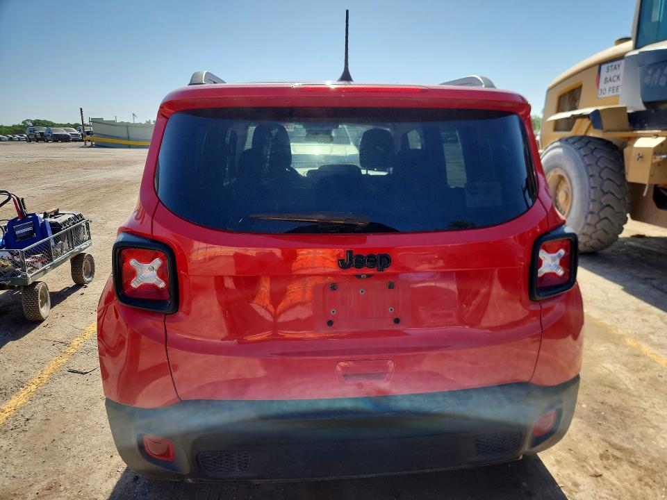 2020 Jeep Renegade VIN ZACNJABB6LPL33483 COPART salvage auction — SIDE, Ks - Cert Of Title-Salvage, sold $2,150 on 2026-08-10 (photo 6)