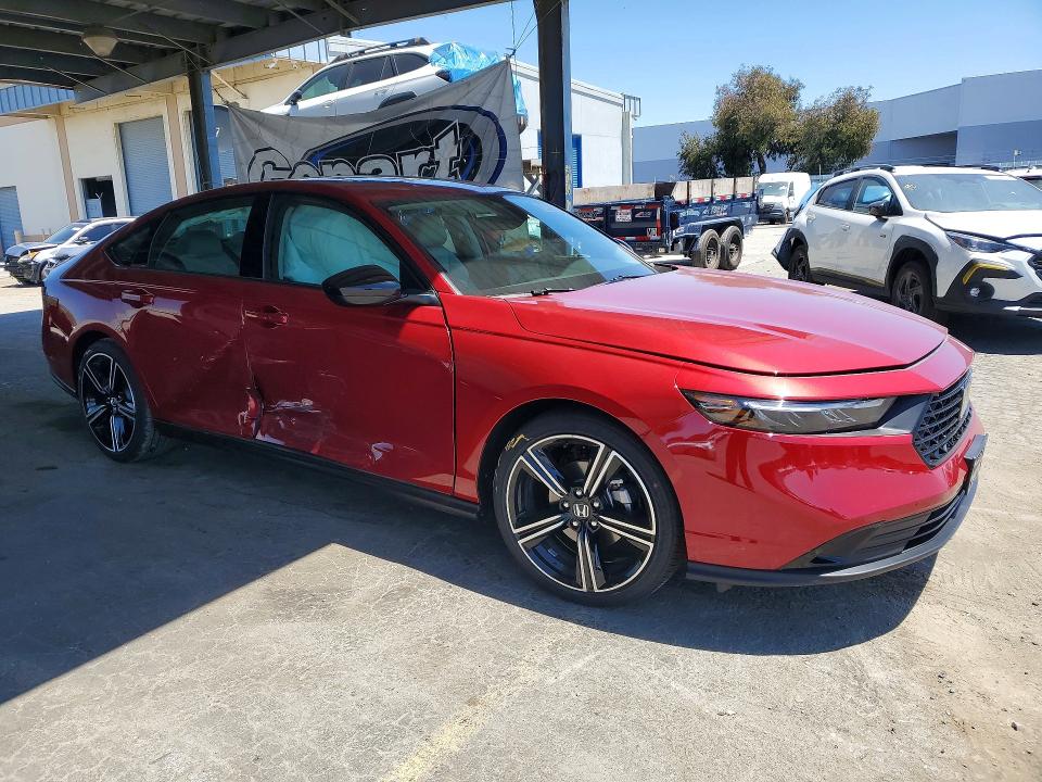 2026 Honda Accord VIN 1HGCY1F4XTA016812 COPART salvage auction — SIDE, Ca - Salvage Certificate, sold $1,000 on 2026-07-27 (photo 4)