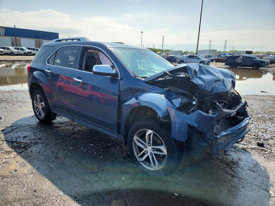 2017 Chevrolet Equinox VIN 2GNALDEK2H6258270 COPART salvage auction — FRONT END, MI - CERTIFICATE OF TITLE, sold $725 on 2026-07-02 (photo 4)