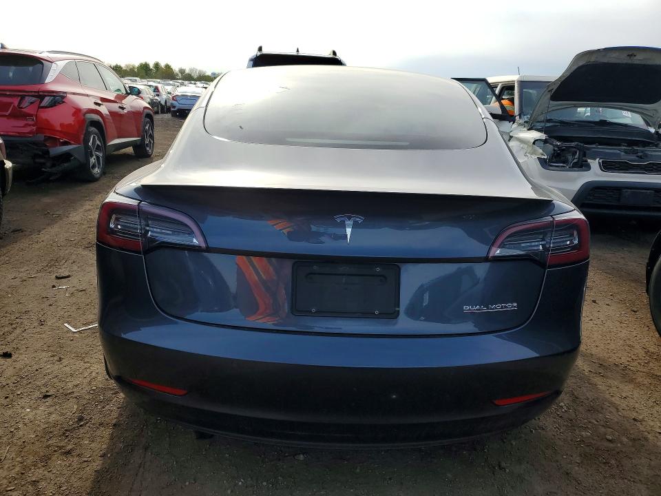 2022 Tesla Model 3 VIN 5YJ3E1EC3NF247917 COPART salvage auction — REAR END, Il - Salvage Certificate, sold $8,800 on 2026-07-07 (photo 6)