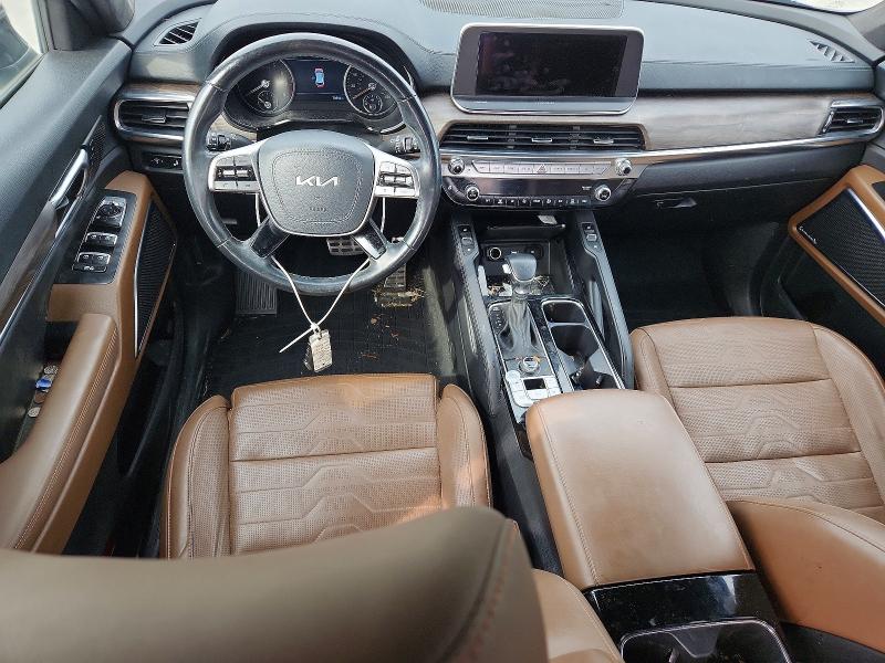 2022 Kia Telluride VIN 5XYP5DHC6NG303405 COPART salvage auction — FRONT END, Salvage Title, sold $9,400 on 2026-07-22 (photo 8)
