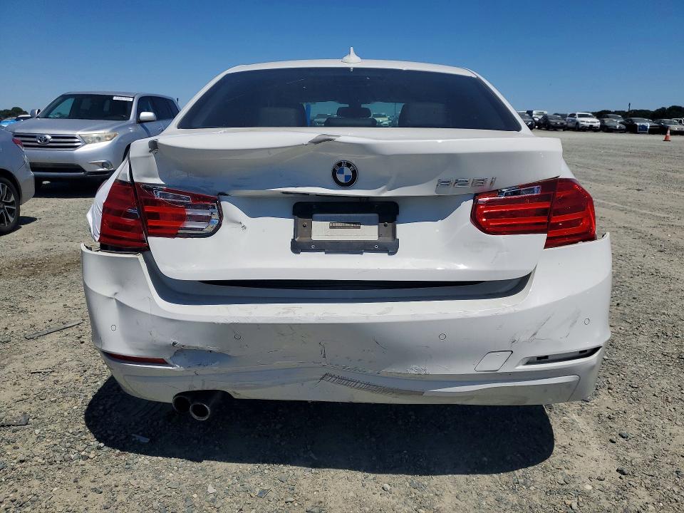 2015 BMW 3 series VIN WBA3A5G55FNS91046 COPART salvage auction — REAR END, Ca - Salvage Certificate, sold $2,450 on 2026-08-13 (photo 6)