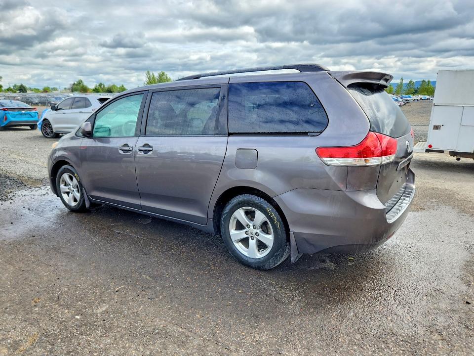 2014 Toyota Sienna VIN 5TDKK3DC5ES435691 COPART salvage auction — FRONT END, Or - Certificate Of Title, sold $2,500 on 2026-07-07 (photo 2)