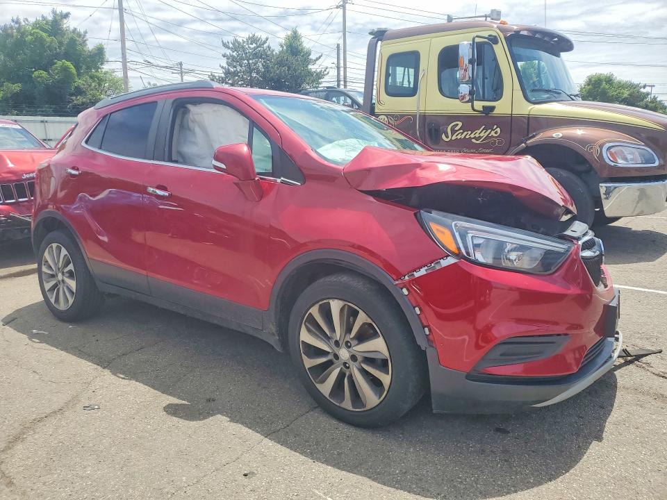 2019 Buick Encore VIN KL4CJASB5KB794137 COPART salvage auction — FRONT END, Oh - Cert Of Title-Salvage, sold $350 on 2026-07-08 (photo 4)