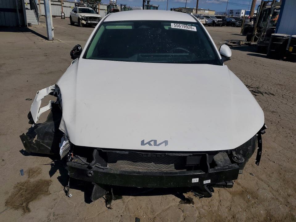 2025 Kia VIN 3KPFT4DE1SE091529 COPART salvage auction — FRONT END, Ca - Salvage Certificate, sold $3,100 on 2026-07-23 (photo 5)