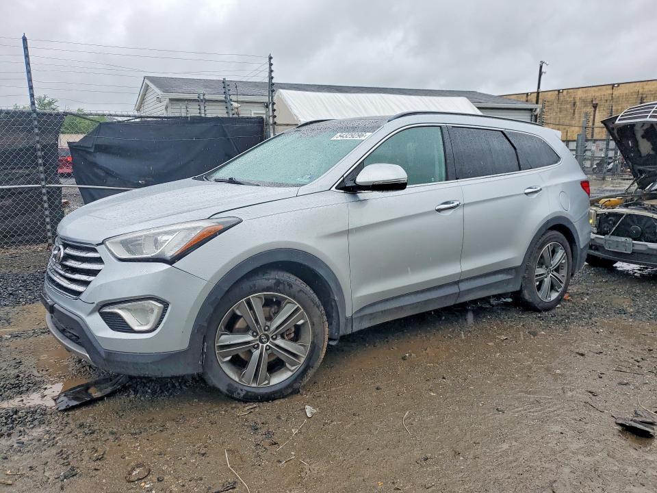 2016 Hyundai VIN KM8SRDHF1GU157565 COPART salvage auction — MECHANICAL, Mt - Certificate Of Title, sold $1,250 on 2026-07-04 (photo 1)