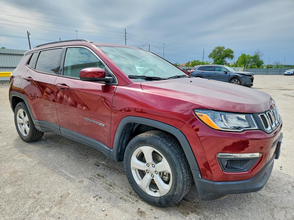 2021 Jeep VIN 3C4NJDBB9MT555126 COPART salvage auction — SIDE, Ia - Cert Of Title-Salvage Title, sold $6,300 on 2026-07-24 (photo 4)