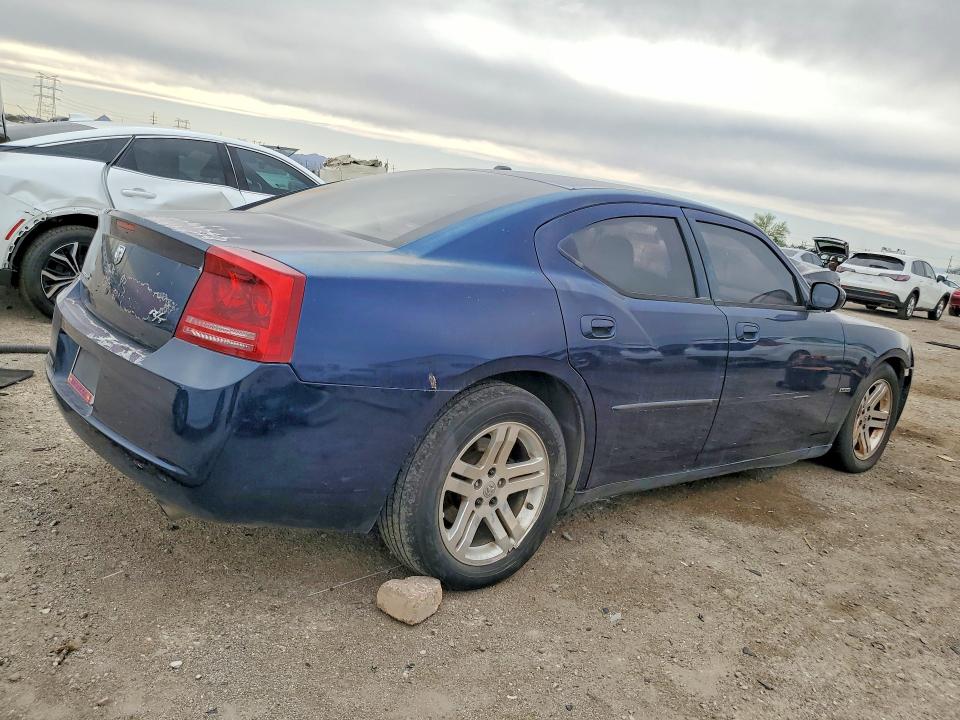 2006 Dodge Charger VIN 2B3KA53H96H355291 COPART salvage auction — MECHANICAL, Az - Certificate Of Title, sold $850 on 2026-07-31 (photo 3)