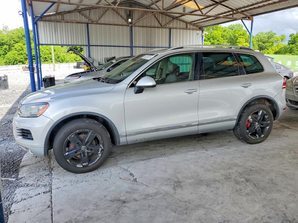 2012 Volkswagen Touareg VIN WVGFK9BP6CD005330 COPART salvage auction — MINOR DENT/SCRATCHES, Ga - Certificate Of Title (P), sold $3,050 on 2026-07-14 (photo 1)
