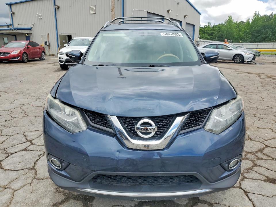 2015 Nissan Rogue VIN 5N1AT2MT6FC875663 COPART salvage auction — REAR END, Tn - Salvage Certificate, sold $450 on 2026-07-03 (photo 5)