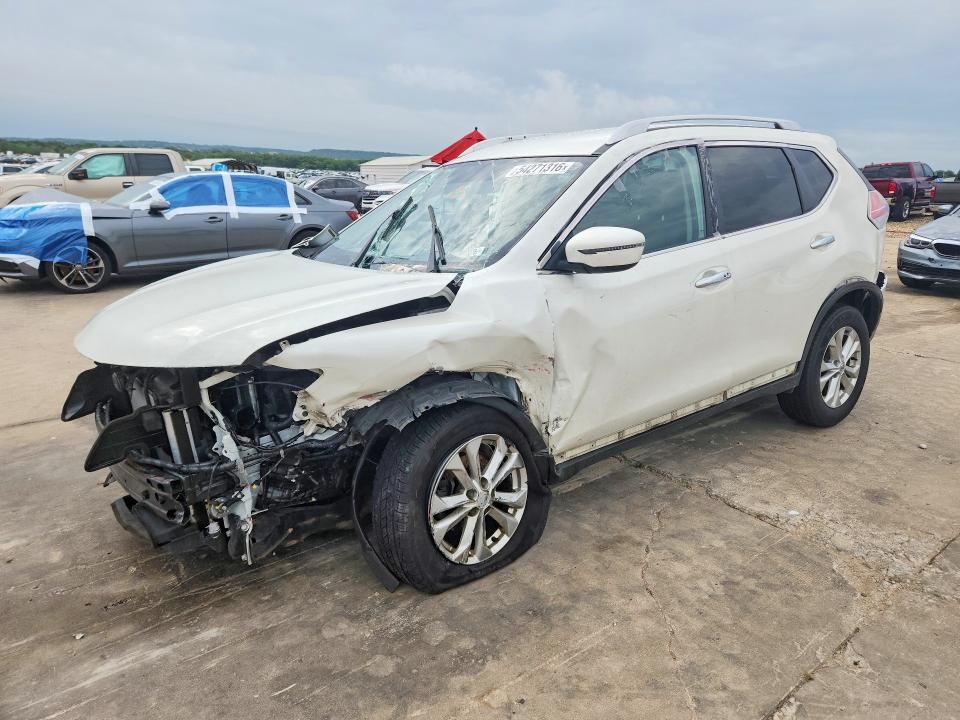 2016 Nissan VIN KNMAT2MVXGP713969 COPART salvage auction — FRONT END, Pa - Certificate Of Salvage, sold $3,000 on 2026-07-06 (photo 1)