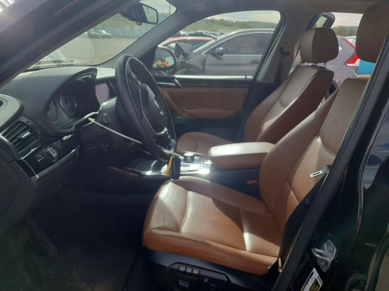 2016 BMW X3 VIN 5UXWX9C50G0D94838 COPART salvage auction — UNDERCARRIAGE, Ny - Dis/Dlr/Exp Clean Title, sold $2,300 on 2026-07-11 (photo 7)