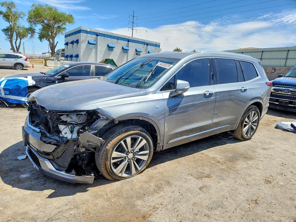 2022 Cadillac Xt6 VIN 1GYKPCRS7NZ133166 COPART salvage auction — FRONT END, Nm - Cert Of Title-Salvage, sold $200 on 2026-07-20 (photo 1)