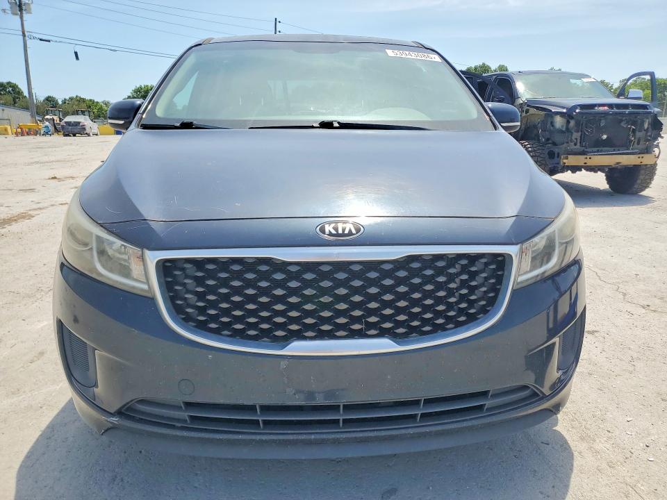2016 Kia SEDONA VIN KNDMB5C11G6105666 COPART salvage auction — SIDE, Tn - Certificate Of Title, sold $1,150 on 2026-07-22 (photo 5)
